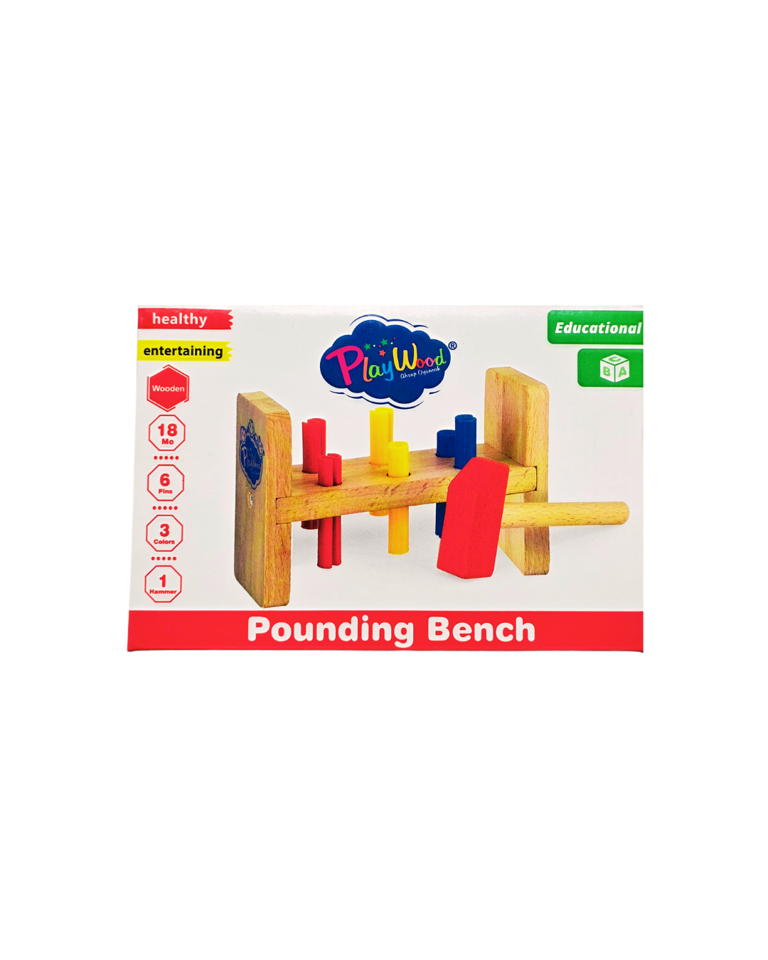 Play Wood - Ahşap Çekiçli Tezgah