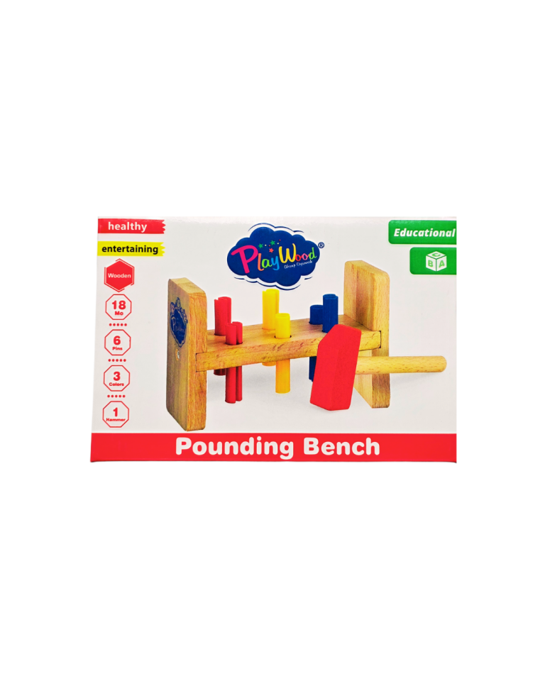 Play Wood - Ahşap Çekiçli Tezgah
