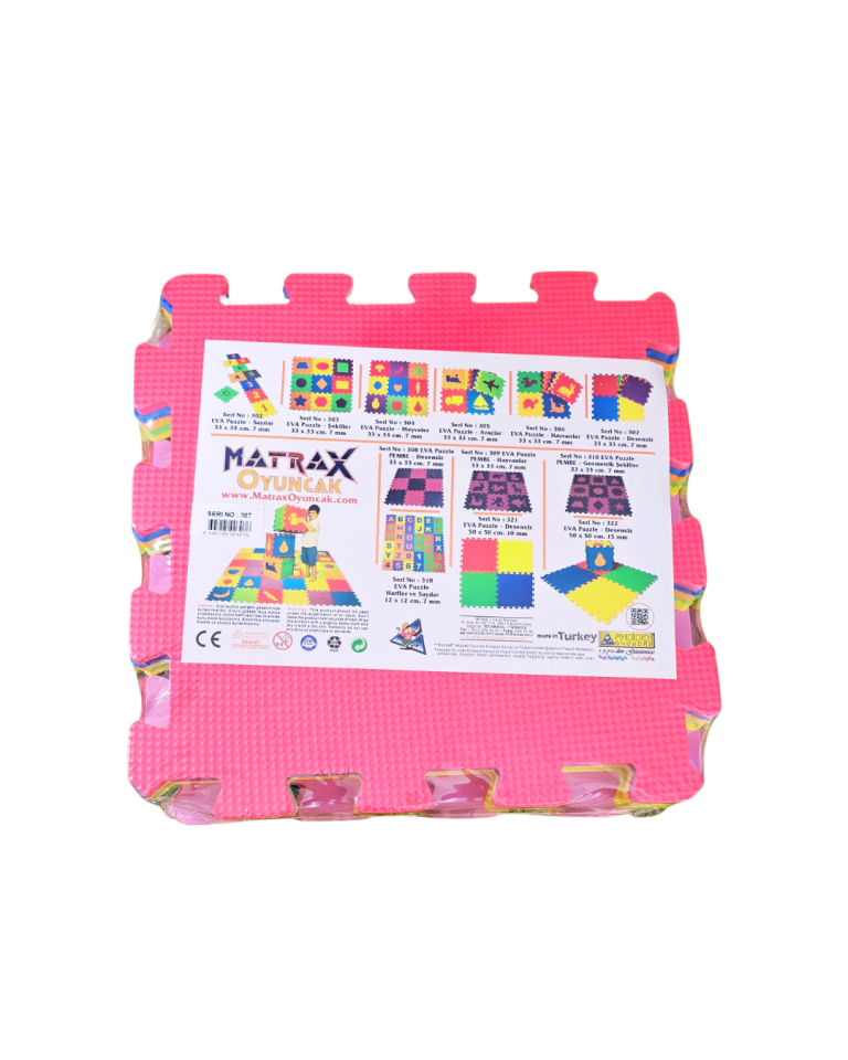 Matrax Oyuncak - EVA Puzzle Yer Karosu ve Oyun Matı